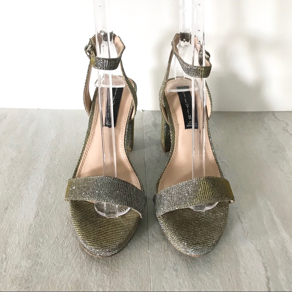 Steven By Steve Madden Viga Block Heel Sandal 7.5 - image 3